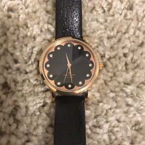 Kate Spade Black Wrist Watch